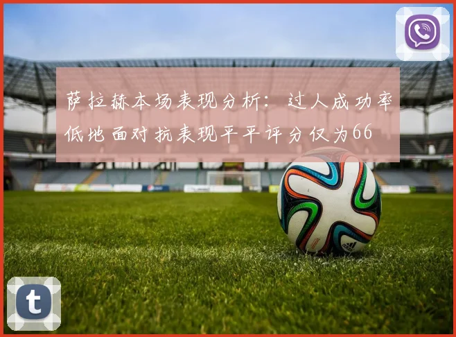 萨拉赫本场表现分析：过人成功率低地面对抗表现平平评分仅为66